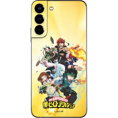 My Hero Academia Hero Team Season 4 Galaxy S22 Plus Skin